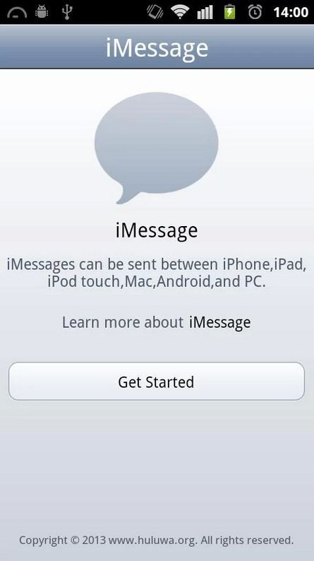 iMessage Android 2