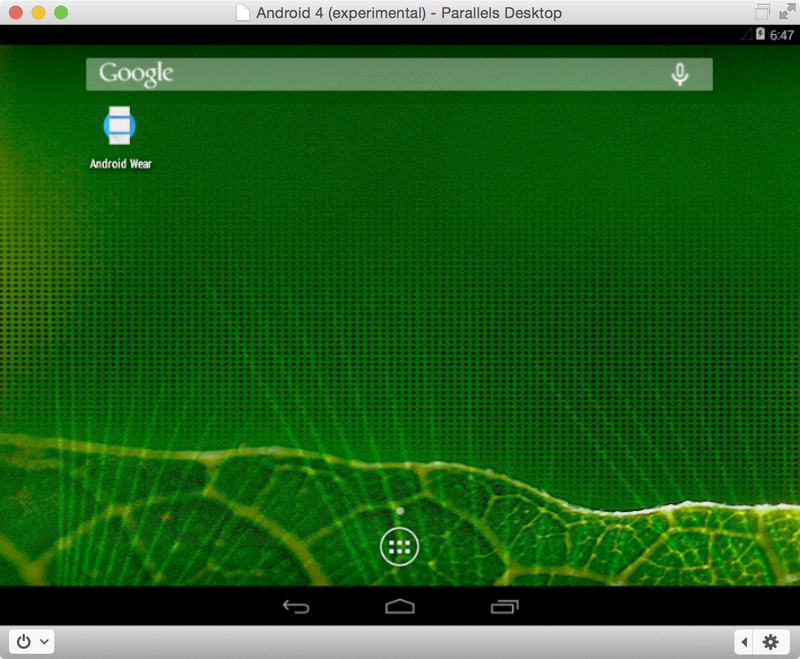 Android Wear OS X Mac
