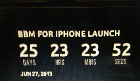 bbm countdown