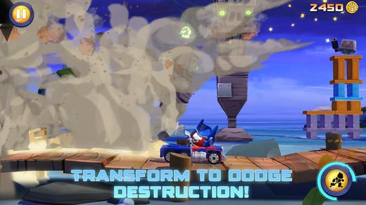 Angry Birds Transformers 1.0 for iOS (iPhone screenshot 005)