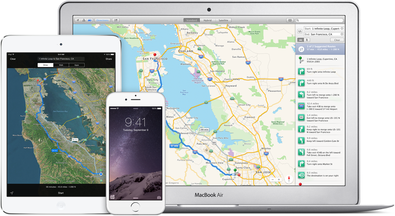 apple maps hero