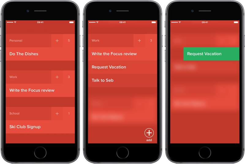 Focus 1.0 for iOS iPhone screenshot 001