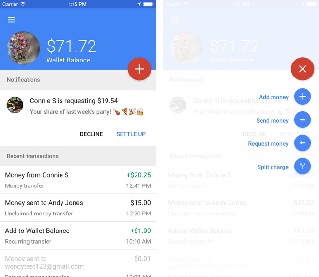 Google Wallet 8.174.19 for iOS (iPhone screenshot 002)