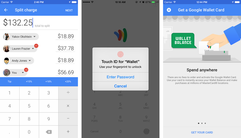 Google Wallet 8.174.19 for iOS (iPhone screenshot 001)
