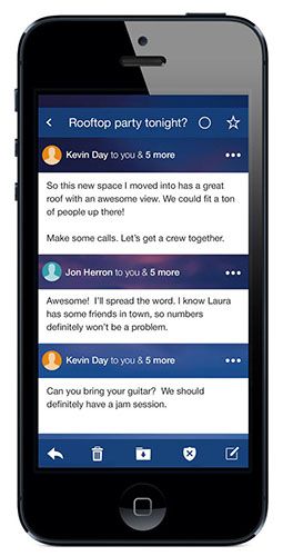 Yahoo Mail (iPhone screenshot 001)