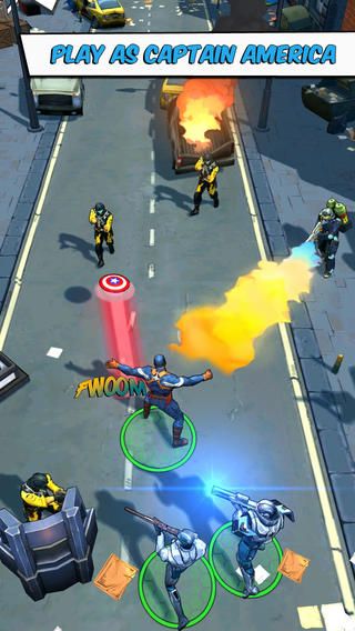 Captain America - The Winter Soldier (iPhone screenshot 001)