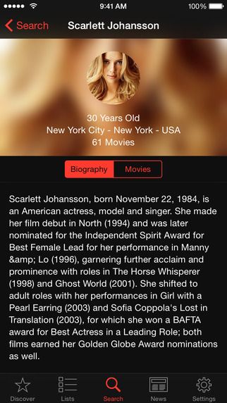 TodoMovies 4 for iOS iPhone screenshot 001