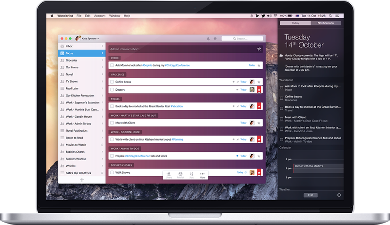 Wunderlist (Yosemite teaser 001)