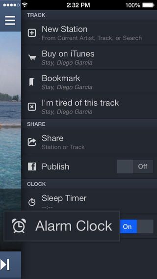 Pandora 5.1 for iOS (iPhone screenshot 001)