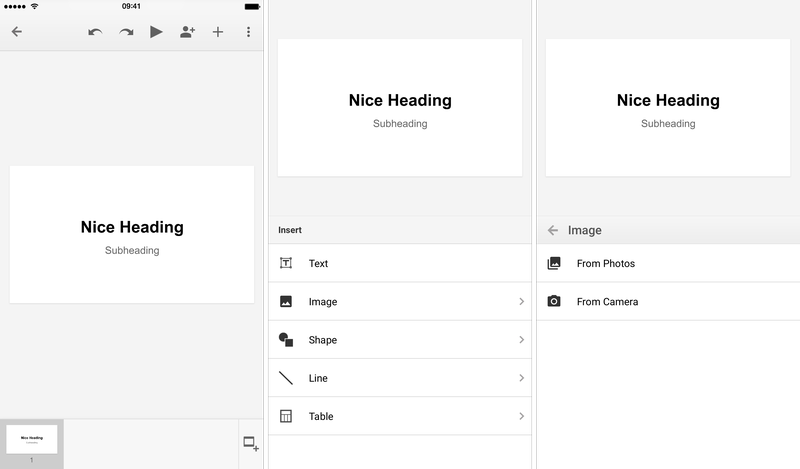 Google Slides ajoute l