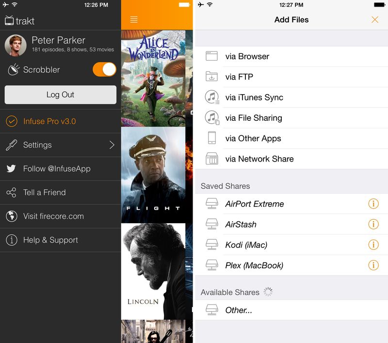 Infuse 3 (iPhone screenshot 001)