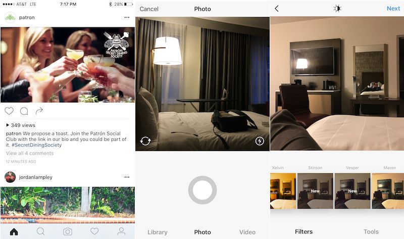 Instagram redesign iPhone screenshot MacRumors 001