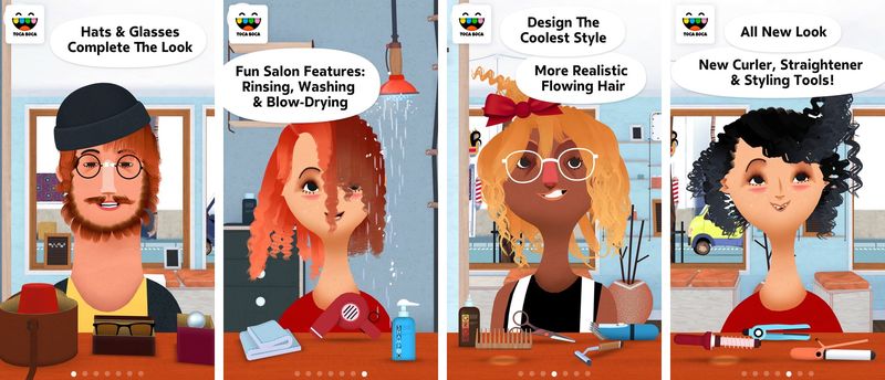 Toca Hair Salon 2 iPhone screenshot 001