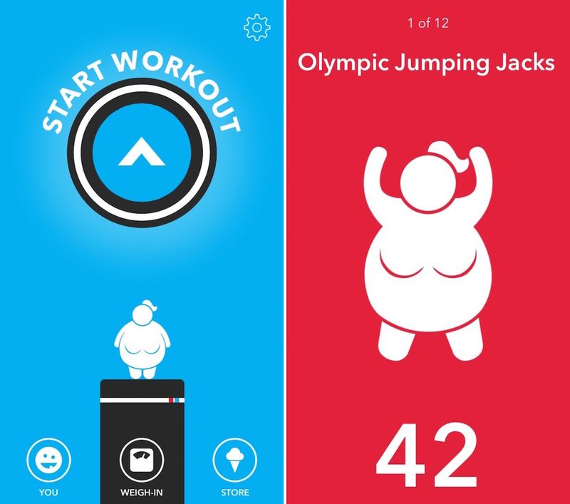 Carrot Fit best health fitness app 2014
