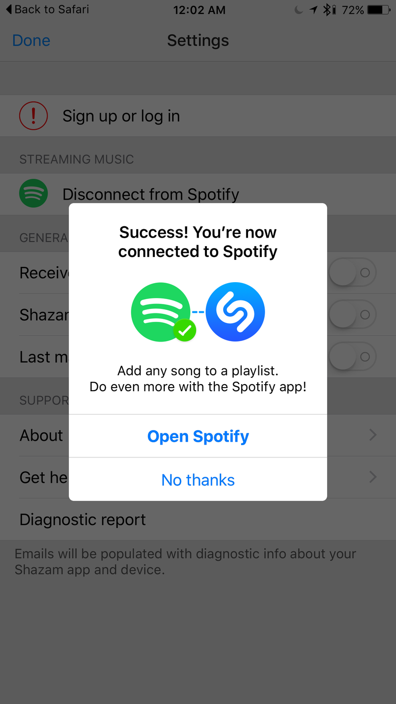 how to link spotify to shazam guide 3
