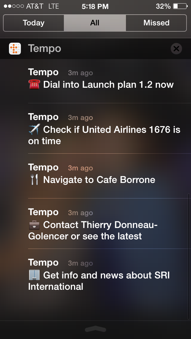 Tempo1.2 for iOS (iPhone screenshot 001)