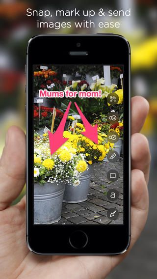 Skitch 3.2 for iOS (iPhone screenshot 001)