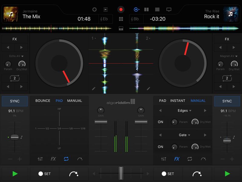 djay Pro 1.0 for iOS iPad screenshot 004