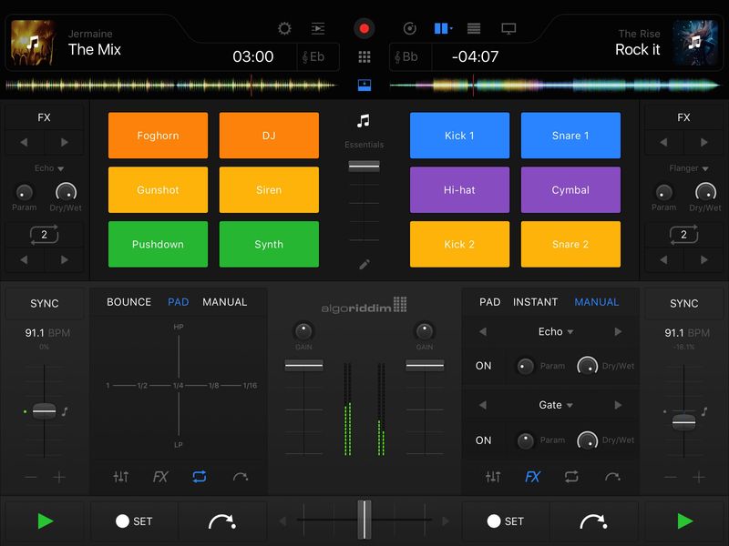 djay Pro 1.0 for iOS iPad screenshot 003
