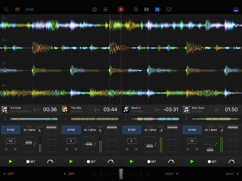 djay Pro 1.0 for iOS iPad screenshot 006