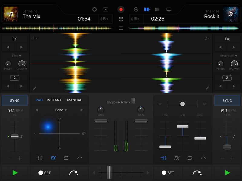 djay Pro 1.0 for iOS iPad screenshot 005