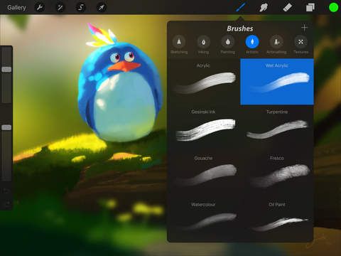 Procreate 3.0 for iOS iPad screenshot 002