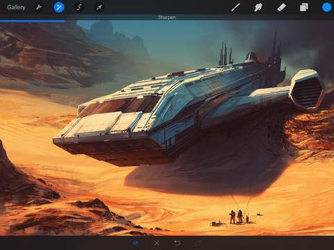 Procreate 3.0 for iOS iPad screenshot 001