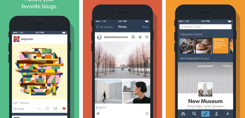 Tumblr 4.0 for iOS iPhone screenshot 001