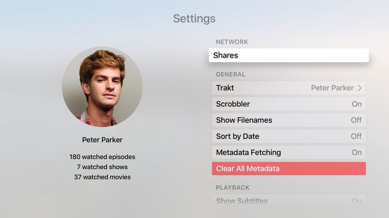 Infuse 4 for tvOS Apple TV screenshot 001