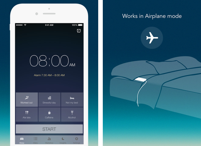 Runtastic Sleep Better 1.0 for iOS (iPhone screenshot 001)