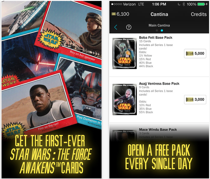 Star Wars Trading Cards