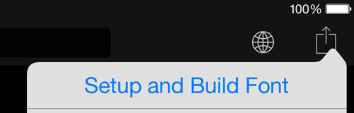 iFontMaker 2.7 for iOS iPad screenshot 001