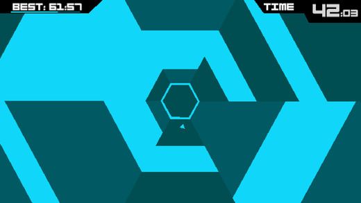 Super Hexagon 1.3 for iOS iPhone screenshot 002