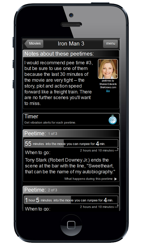 RunPee Movie Summary