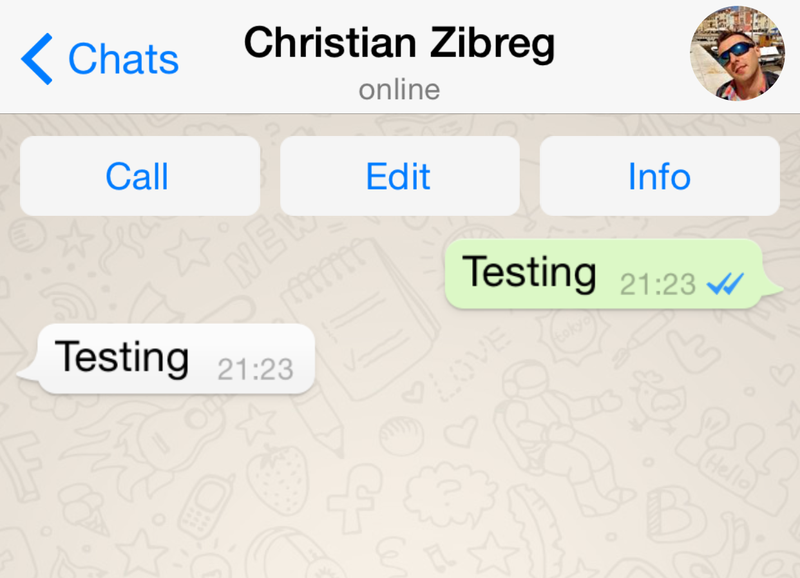 WhatsApp (read receipt 001)