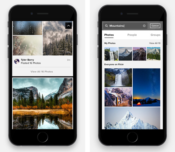 Flickr 4.0 for iOS iPhone screenshot 002