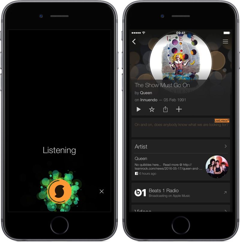 Soundhound 7.1 for iOS iPhone screenshot 003