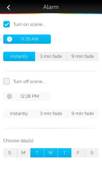 Philips Hue 1.2 for iOS (iPhone screenshot 002)