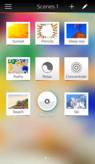 Philips Hue 1.2 for iOS (iPhone screenshot 004)