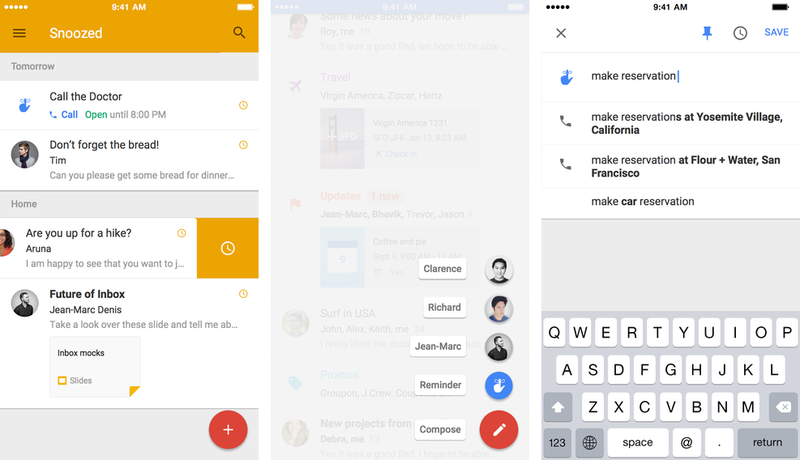 Google Inbox 1.0 for iOS (iPhone screenshot 002)