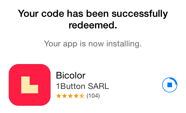 Apple Store promo (Bicolor free 003)