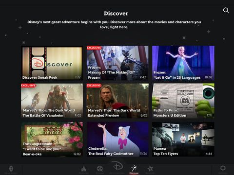 Disney Movies Anywhere 1.0 pour iOS (capture d