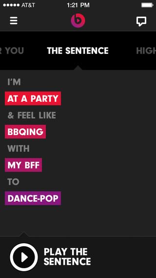 Beats Music 2.2 for iOS (iPhone screenshot 001)