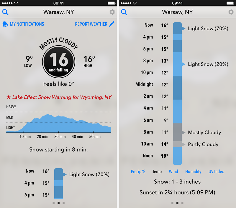 Dark Sky iPhone