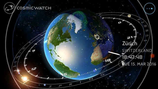 Cosmic-Watch for iOS iPhone screenshot 001