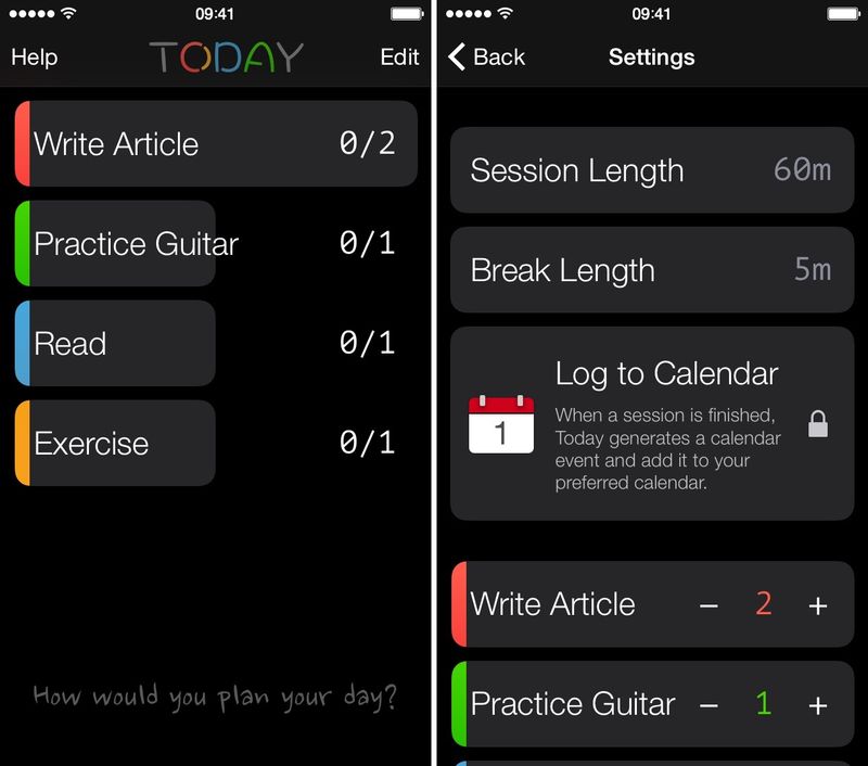 Today Pomodor Timer 1