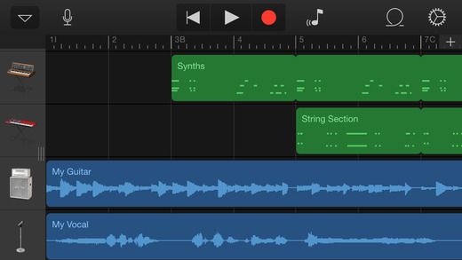 GarageBand 2.0.1 for iOS (iPhone screenshot 001)
