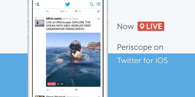 Periscope Twitter integration teaser 001
