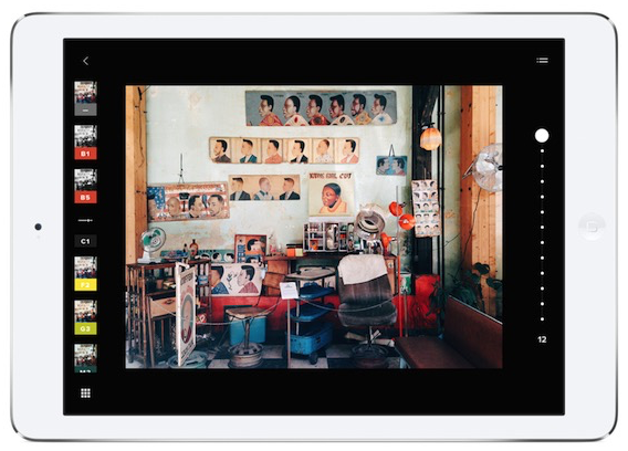 VSCO Cam 4.0 for iOS (iPad screenshot 001)