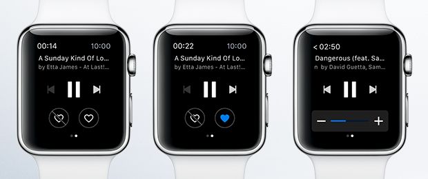 Deezer for Apple Watch screenshot 001